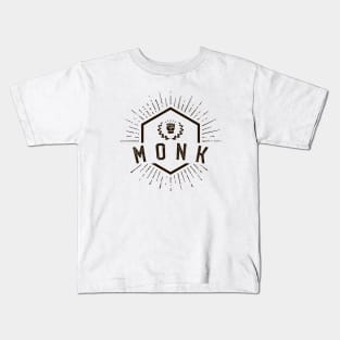 Monk Player Class - Monks Dungeons Crawler and Dragons Slayer Tabletop RPG Addict Kids T-Shirt